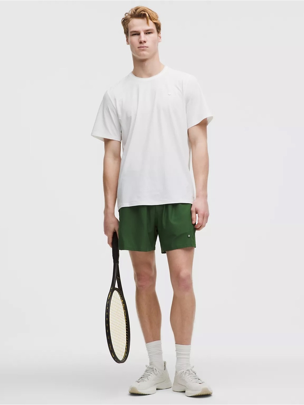 Lululemon Striped Mesh Tennis Short size Large